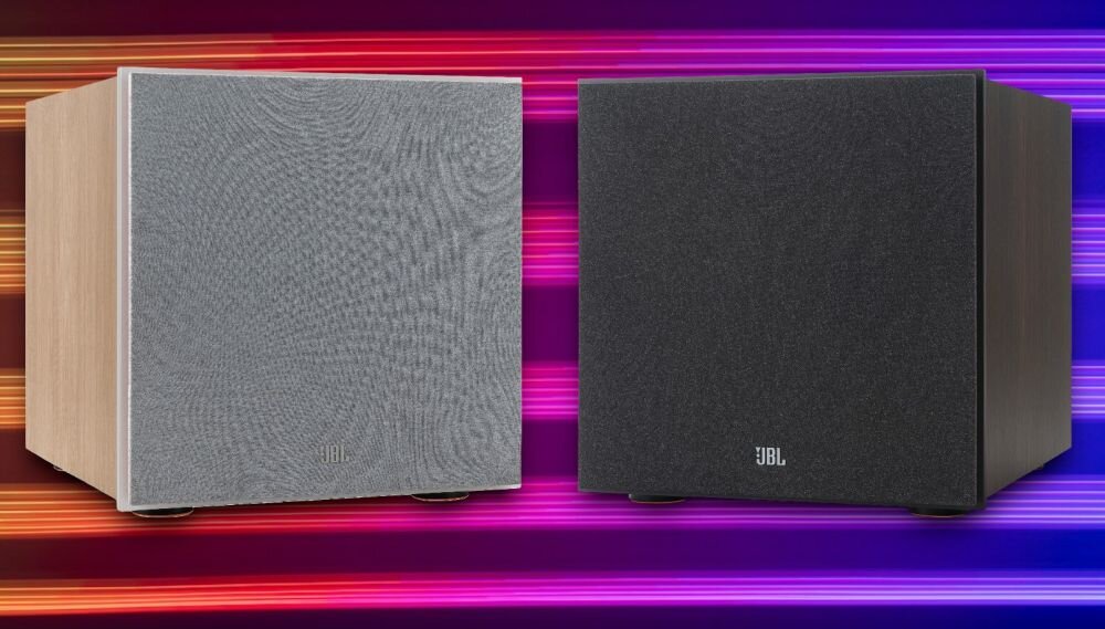 Subwoofer JBL Stage 2 200 P bas nuta moc znamionowa dzwiek wrazenia