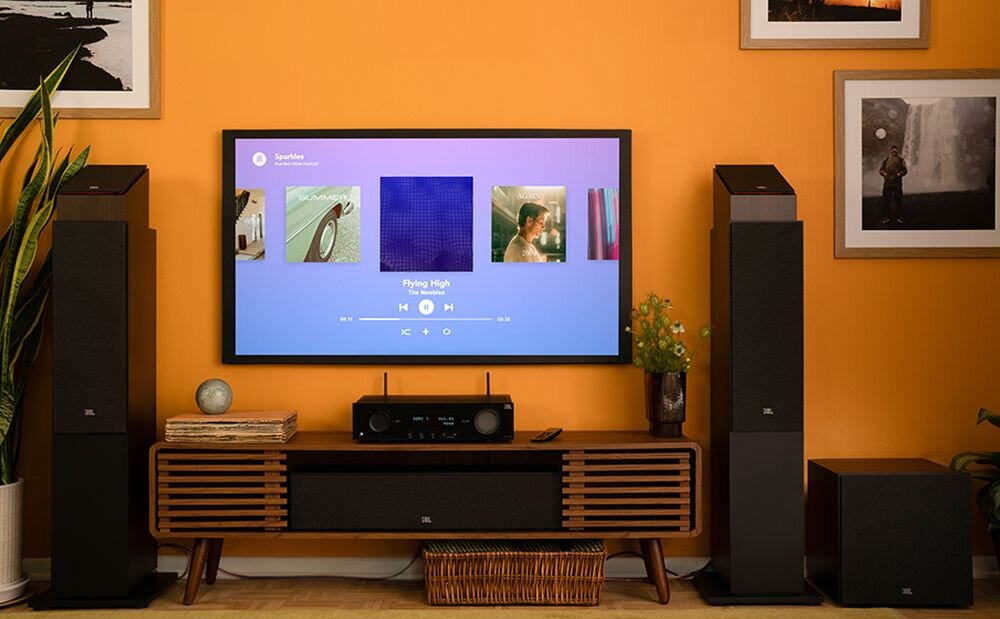 Amplituner JBL MA510 konstrukcja design rozwiazania dzwiek wrazenia