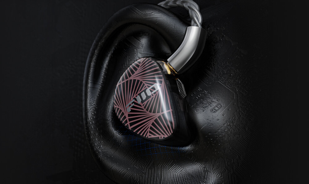 Słuchawki dokanałowe FIIO FX15 - sluchawka w uchu, kabel, wtyki wymienne, jakosc, sygnal