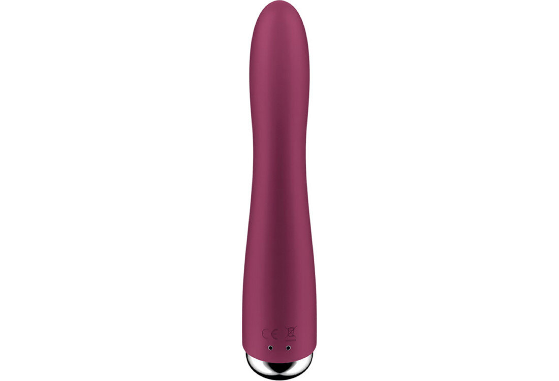 SATISFYER SPINNING VIBE 1 Obrotowy Wibrator Czerwony wodoodporność poziom IPX7 relaks przyjemność