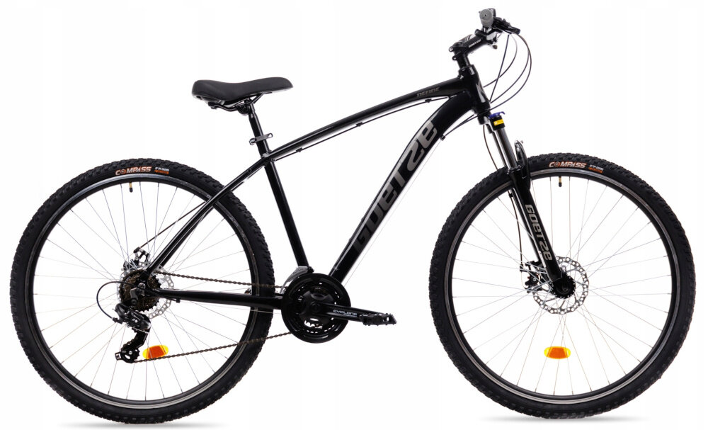 Rower górski MTB GOETZE Define M17 29 cali męski Czarny srodek codziennego transportu pasja radosc
