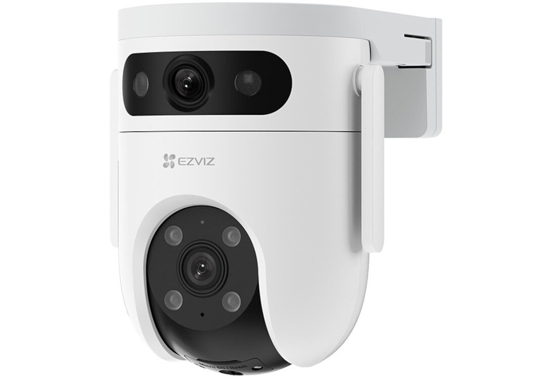 Kamera EZVIZ H9C Dual 2K Zewnętrzna, Wi-Fi / LAN wysoka jakość dźwięk powitanie telefon automatyczna wiadomość migające reflektory syrena informacja Podwójne anteny rozszerzony zasięg Wi-Fi
