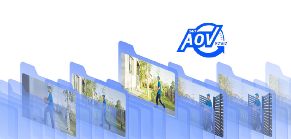 Kamera EZVIZ EB5 4K - Ochrona przez cały czas, technologia Always-On Video