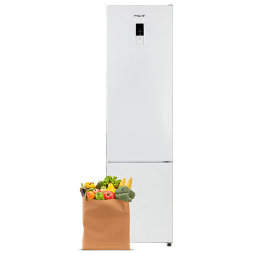Lodówka z zamrażalnikiem dolnym Total No Frost MPM-311-FF-56