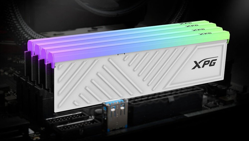 Pamięć RAM ADATA XPG Spectrix D35G RGB 32GB (2x16GB) 3600MHz przeznaczenie radiator cechy wygląd