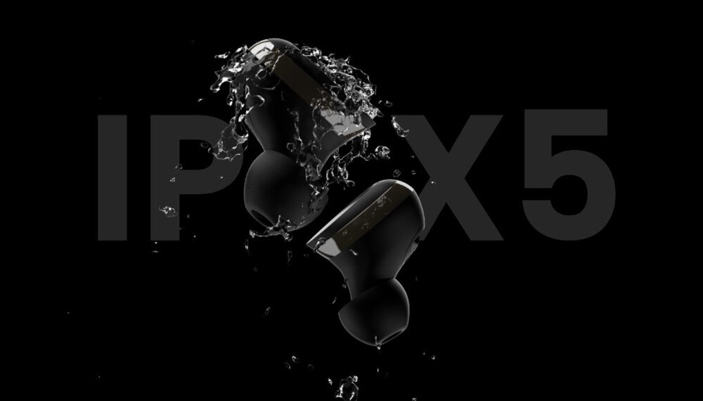 Słuchawki dokanałowe HIFUTURE Yacht wodoodporność IPX5 trening sport, słuchawki dokanałowe skompane w wodzie, logo IPX5