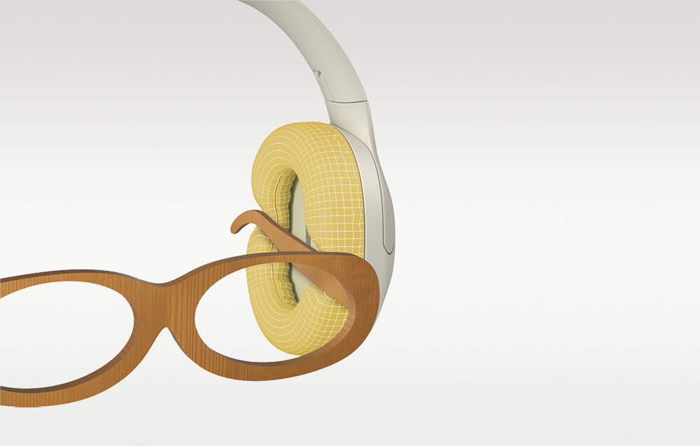 Słuchawki nauszne HAYLOU S35 ANC design konstrukcja komfort palak nauszniki pianka