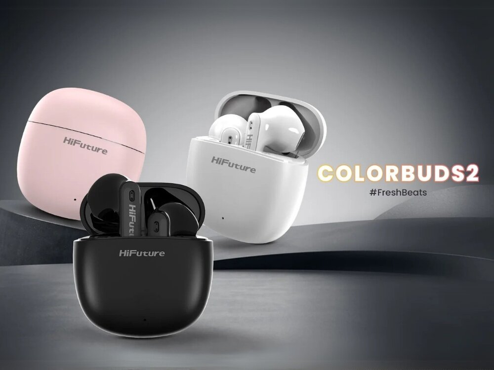 Słuchawki HiFuture Colorbuds2 Bluetooth 5.3 TWS
            słuchawki w różnych wersjach kolorystycznych bluetooth tws 5.3