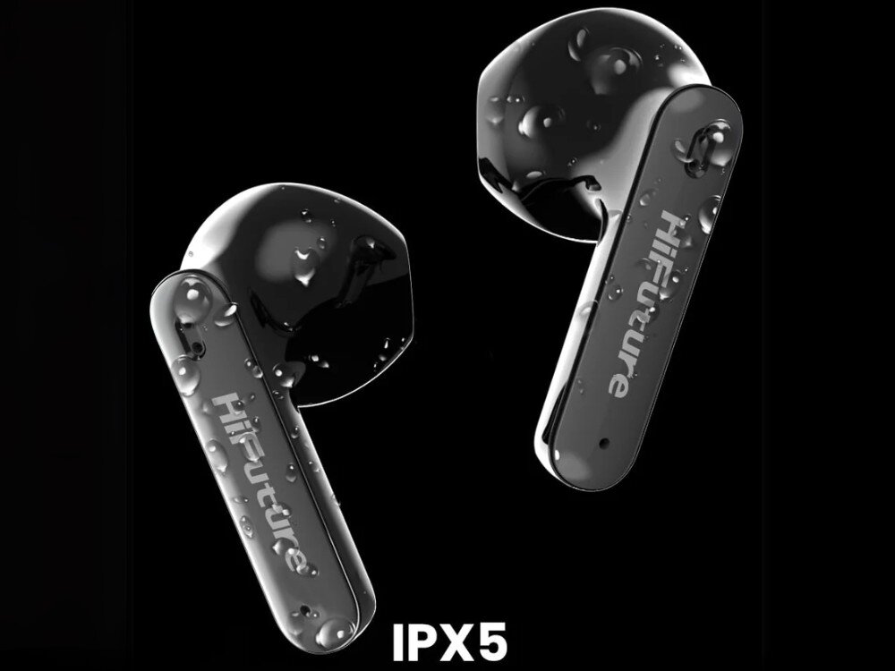 Słuchawki HiFuture Colorbuds2 Bluetooth 5.3 TWS
            słuchawki w deszczu wodoodporność ipx5 wilgoć deszcz trening pogoda