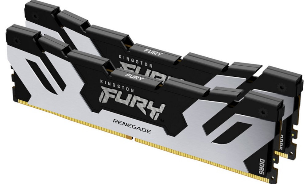 Pamięć RAM KINGSTON Fury Renegade RGB niskoprofilowy radiator doskonałą wydajność chłodzenia redukować wysokie temperatury