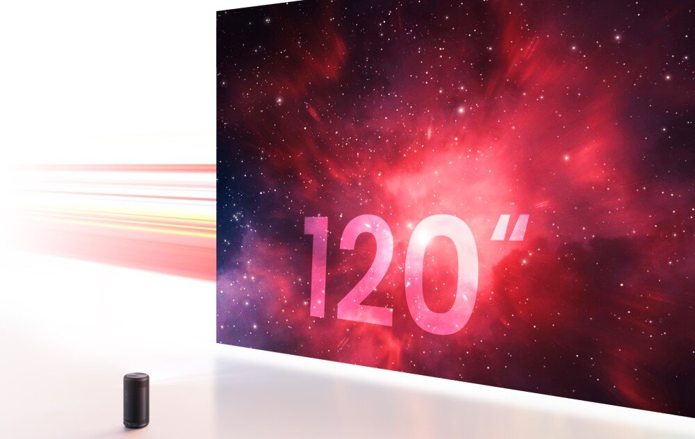 Projektor NEBULA Capsule 3 Full HD (1920 x 1080), 200 ANSI lumen, Wi-Fi, Bluetooth obraz przekątna odległość