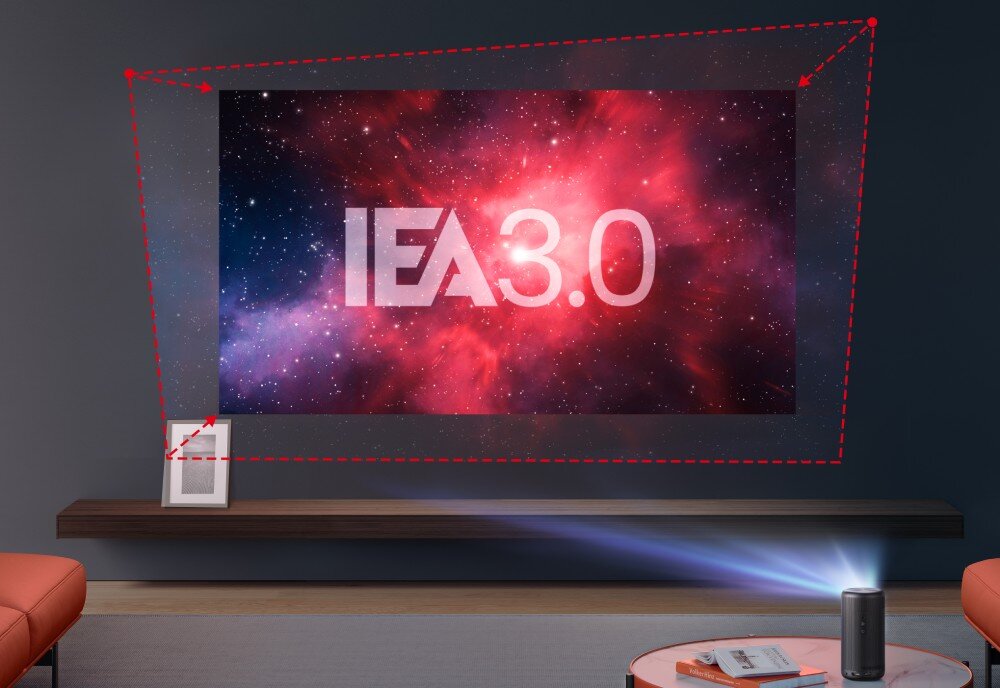 Projektor NEBULA Capsule 3 Full HD (1920 x 1080), 200 ANSI lumen, Wi-Fi, Bluetooth adaptacja automatyczna regulacja