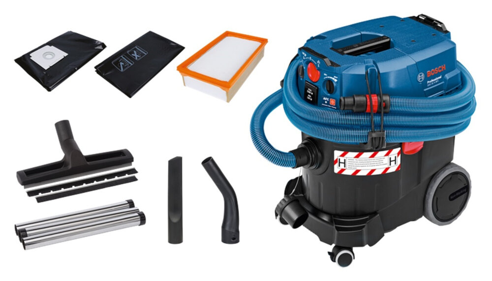 Odkurzacz przemysłowy BOSCH Professional GAS 35 H AFC 06019C3600 zestaw
