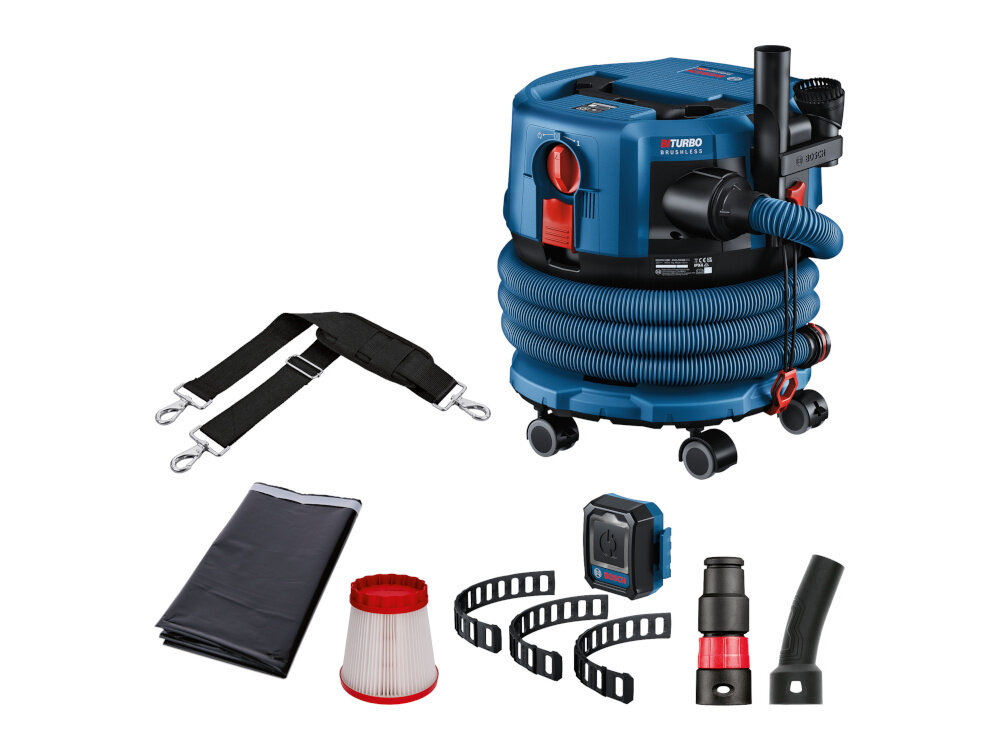 Odkurzacz przemysłowy BOSCH Professional GAS 18V-12 MC 06019K2000 zestaw