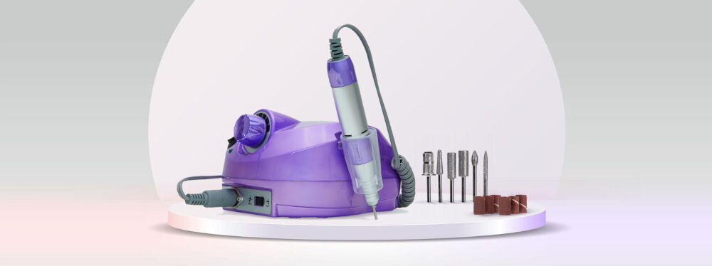 Frezarka do paznokci BEAUTIFLY Allura Nails diamentowe frezy kompleksowy manicure pedicure różnorodne potrzeby najwyższa jakość spiłowanie masy żelowej akrylowej sterylizacja dezynfekowanie