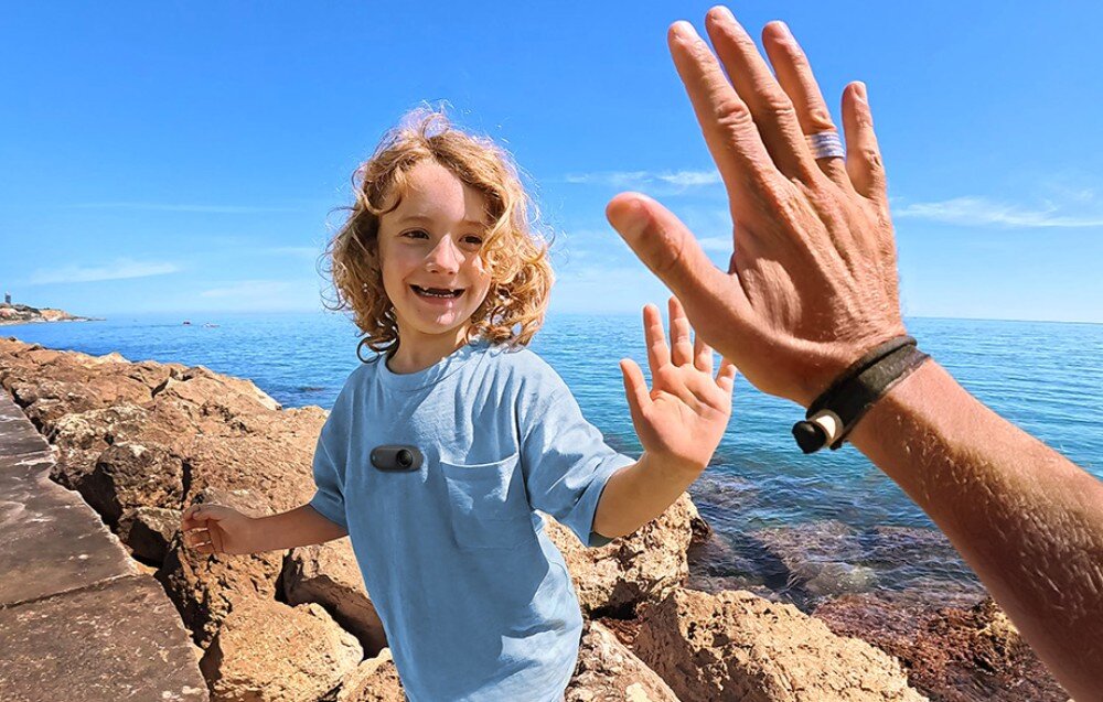 Kamera sportowa INSTA360 Go 3S 128GB Czarny obsługa sterowanie gesty komendy