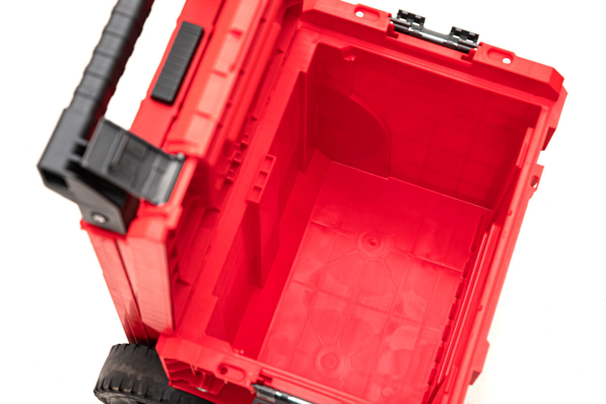 Skrzynia na narzędzia QBRICK Pro Cart 2.0 Plus Red Ultra HD idealne rozwiązanie dla szerokiego spektrum profesjonalistów, jak i również amatorów wszechstronność i wytrzymałość