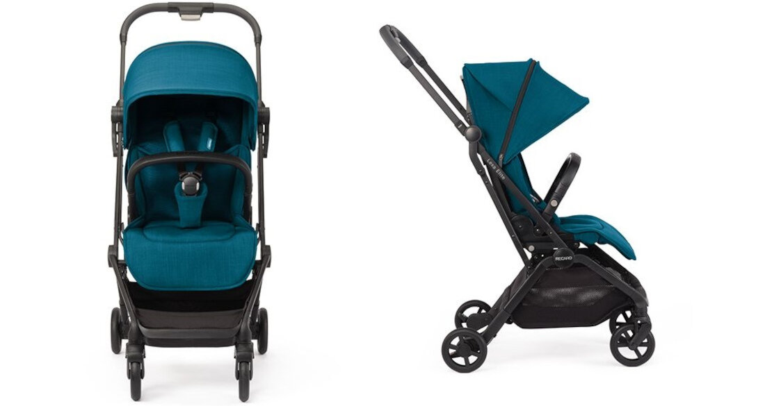 Wózek dziecięcy RECARO Sadena 2w1 Prime Frozen Blue Łatwe składanie ultralekka konstrukcja waga przenoszenie manewrowanie Kompaktowe wymiar