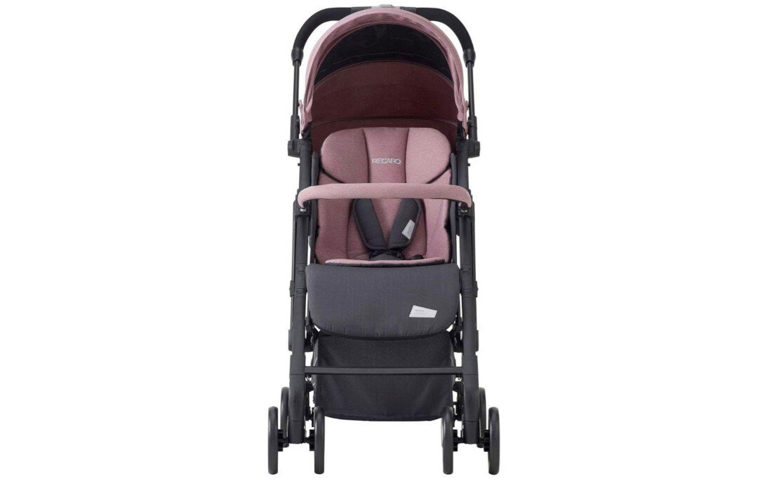 Wózek dziecięcy RECARO Easylife Elite 2 Prime Pale Rose zdrowie dziecka wyprofilowane siedzisko ergonomiczna pozycja naturalny rozwój