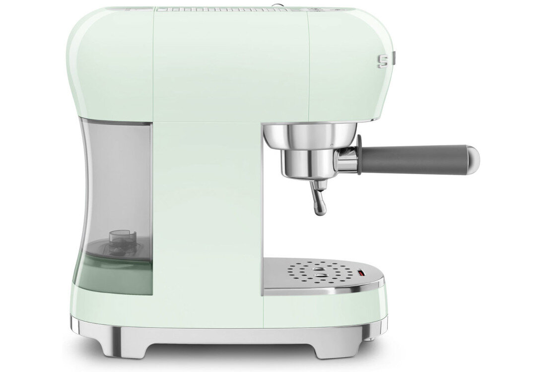 Ekspres SMEG ECF02PGEU Oszczędność miejsca wymiary przewód długość szerokość porządek