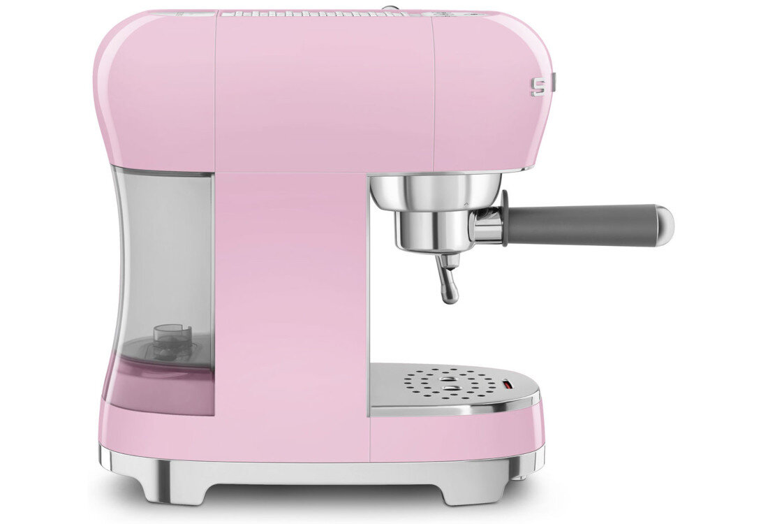 Ekspres SMEG ECF02PKEU Oszczędność miejsca wymiary przewód długość szerokość porządek