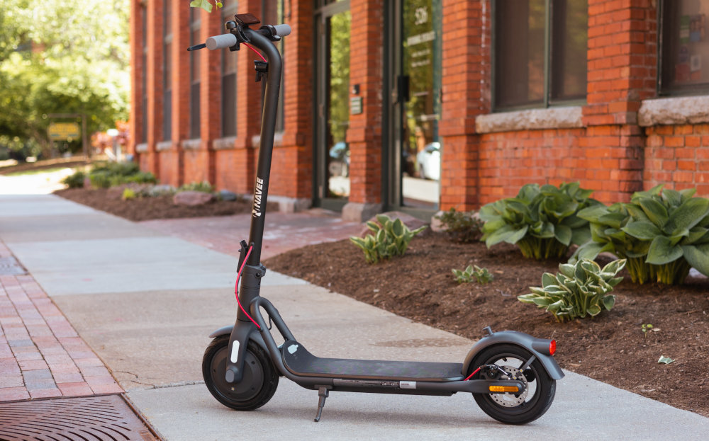 Hulajnoga elektryczna NAVEE V25I Pro 25 km 350W 10—Czarny szybka sroedek transportu ekologiczna