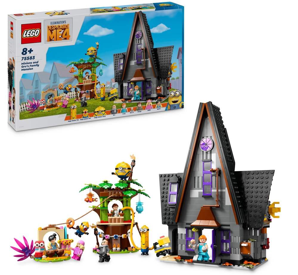 LEGO 75583 Despicable Me i Minions Rodzinna rezydencja Gru i minionków  Zestaw
