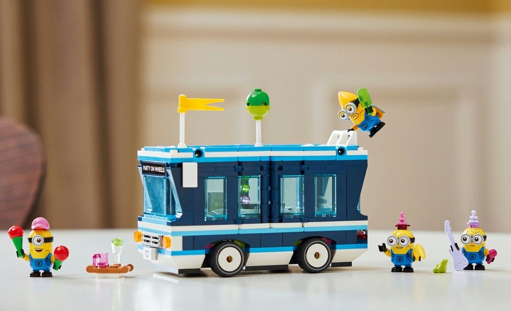 LEGO 75581 Despicable Me i Minions Imprezowy autobus minionków opis