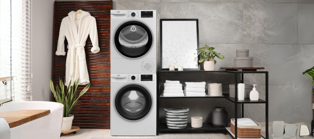 SUSZARKA BEKO XBM3T68239W zestaw z pralką łącznik