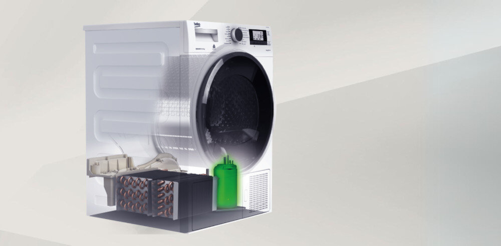 Suszarka BEKO XBM3T68239W pompa ciepła oszczędność energii koszty suszenia