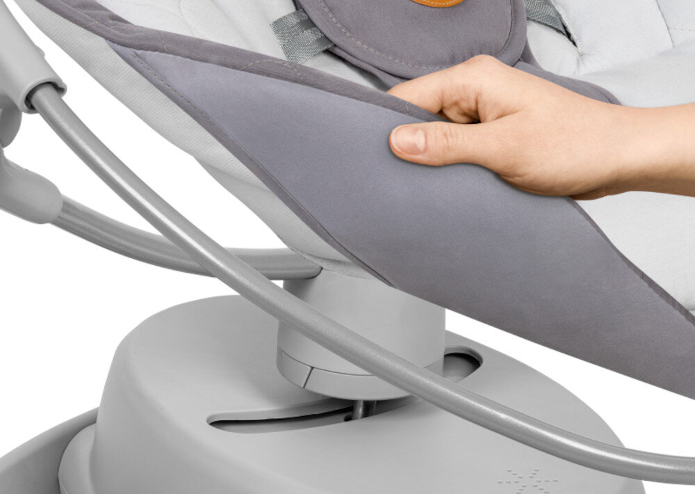 Bujaczek LIONELO Mell Szary zdejmowane poszycie pranie higiena relaks świeżość