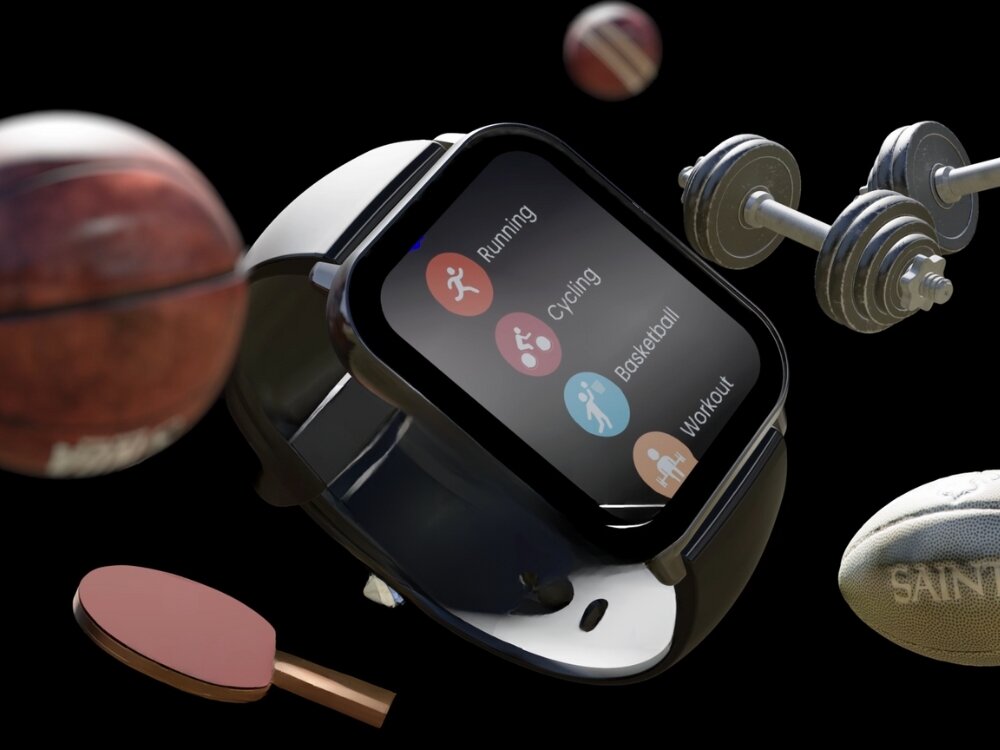 Smartwatch HiFuture Zone 2
smartwatch z aplikacją sportową tryb monitorowanie bieganie kalorie dystans