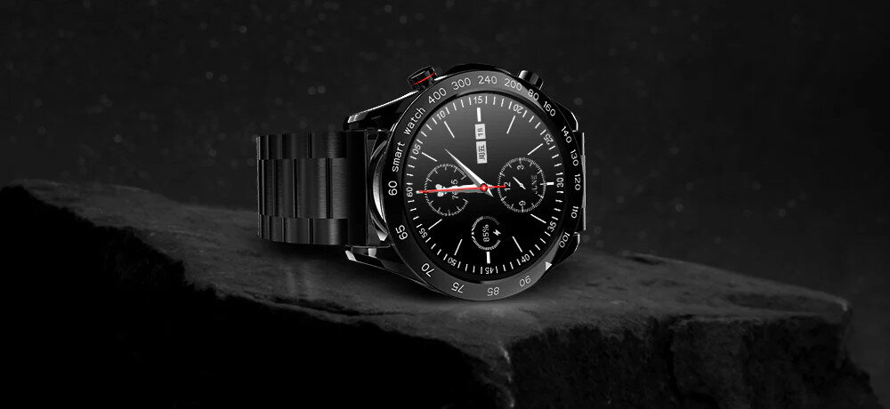 Smartwatch HIFUTURE FutureGo Pro monitorowanie snu krwi analiza rutyna sen krew tlen