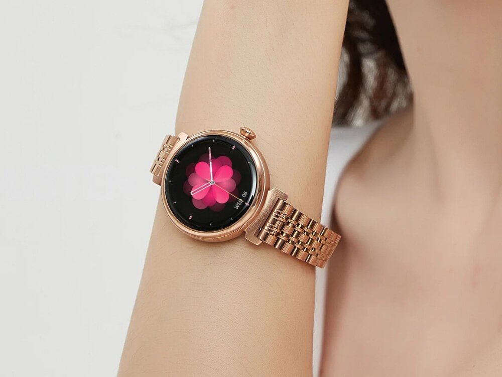 Smartwatch HiFuture Aura
zegarek na nadgarstku wyświetlacz amoled rozdzielczość kolory ostrość