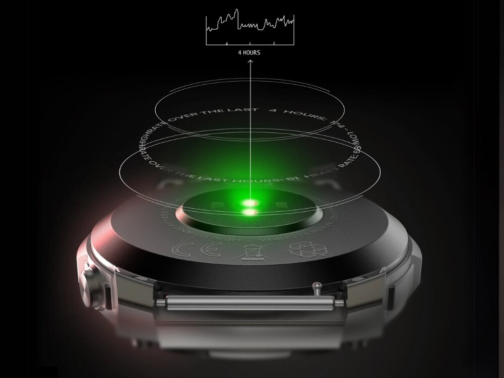 Smartwatch HiFuture FutureGo Mix2
smartwatch z czujnikiem do monitorowania zdrowia tętno tlen krew sen czujniki