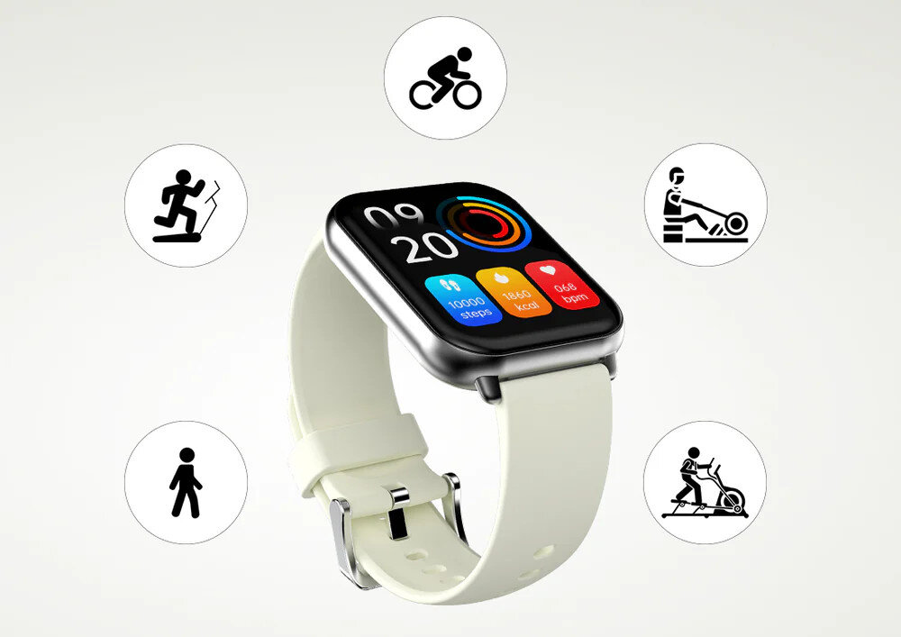 Smartwatch HIFUTURE FutureFit Zone 2 trener fitness tryby tarcze