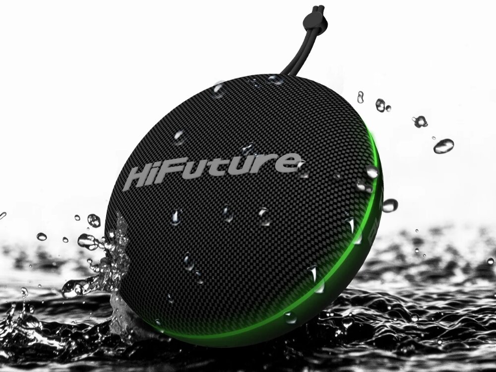 Głośnik mobilny HiFuture Altus
            głośnik w deszczu wodoodporność ipx5 woda kurz konstrukcja pasek