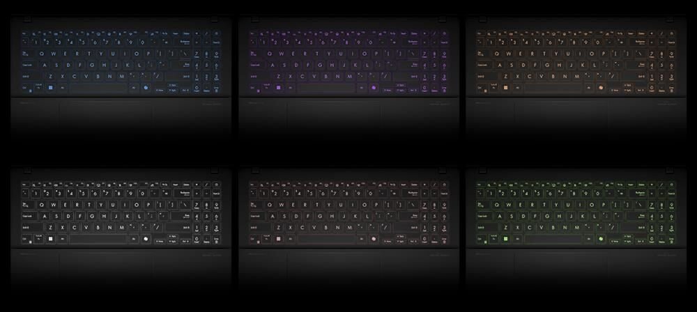 Laptop VivoBook S 16 M5606WA - podświetlenie RGB