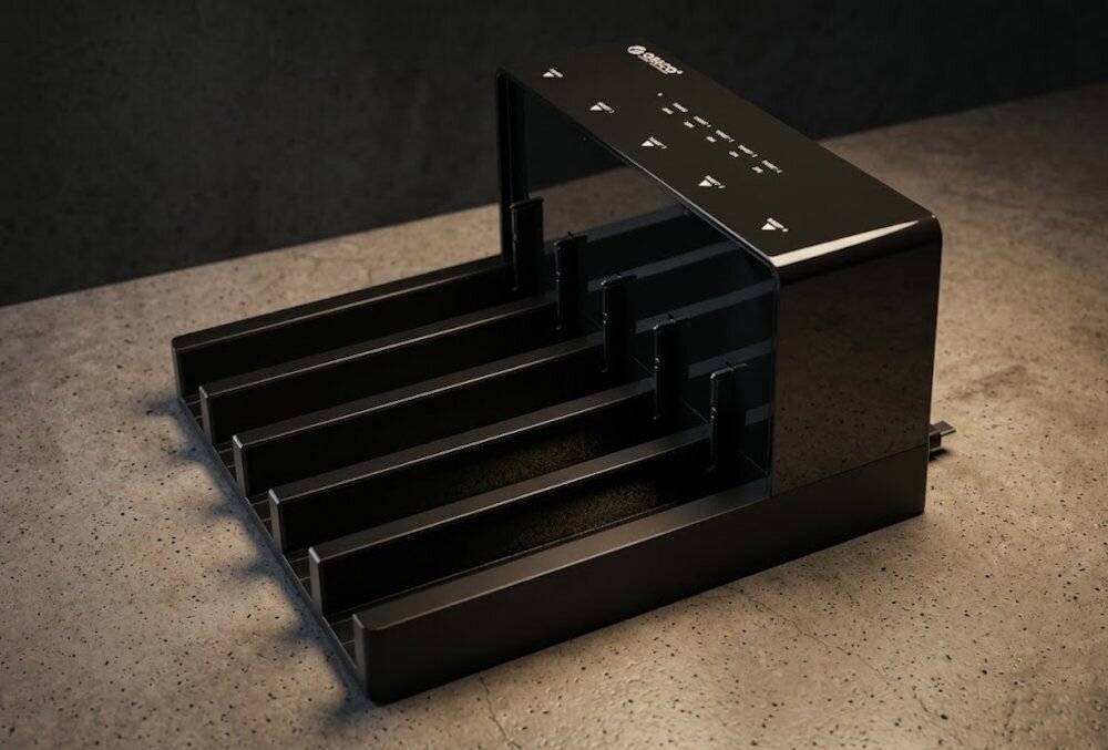 ORICO 6558US3-C-EU-BK1 - urządzenie na blacie