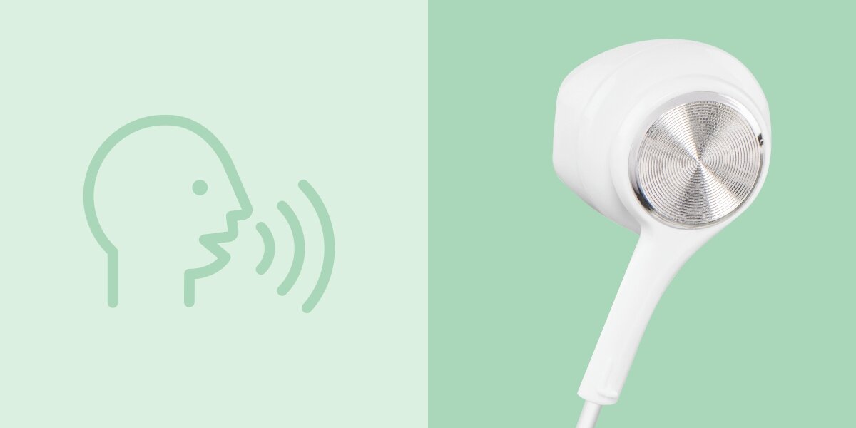 Słuchawki douszne HAMA Ocean II - Asystent Google, logo poleceń głosowych, słuchawka douszna