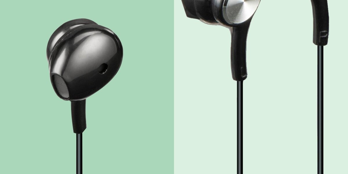 Słuchawki douszne HAMA Ocean II - Ochrona przed zgięciem, słuchawki douszne z różnych perspektyw