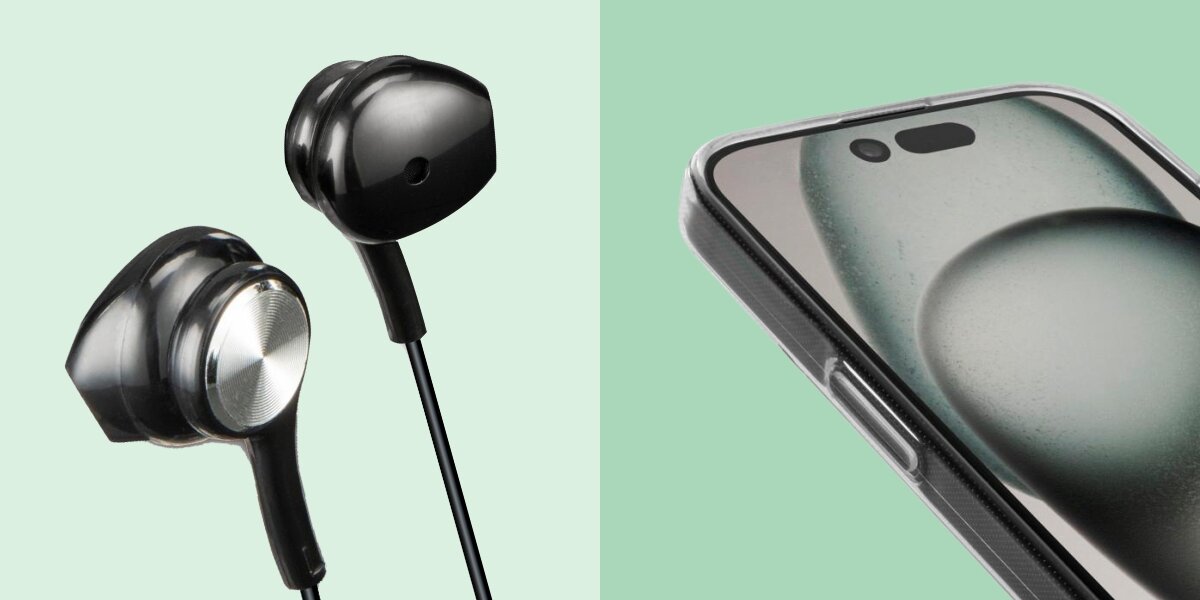 Słuchawki douszne HAMA Ocean II - Zintegrowane funkcje, smartfon, słuchawki douszne