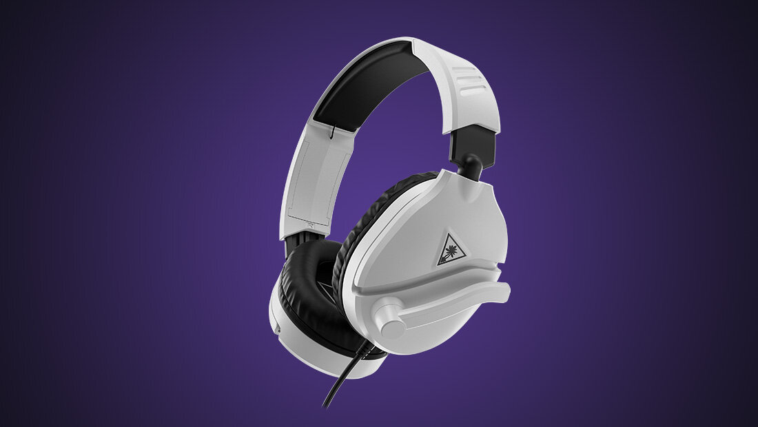 SŁUCHAWKI DO PS5 PC XBOX TURTLE BEACH RECON 70 BIAŁE przestrzenny dźwięk wyjątkowa wygoda możliwość swobodnej dyskusji