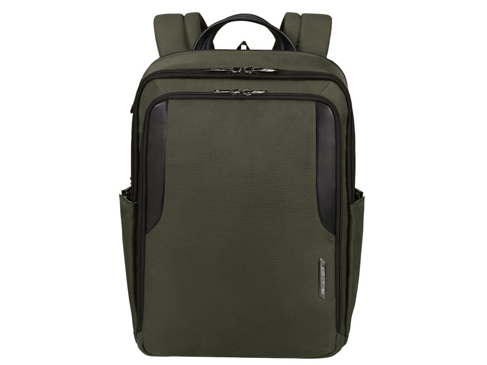 Plecak na laptopa SAMSONITE XBR 2.0 15.6 cali zielony wysoka jakość pojemność 19,5 l wykonany w 100% z poliestru pochodzącego z recyklingu wytrzymały przyjazny dla środowiska