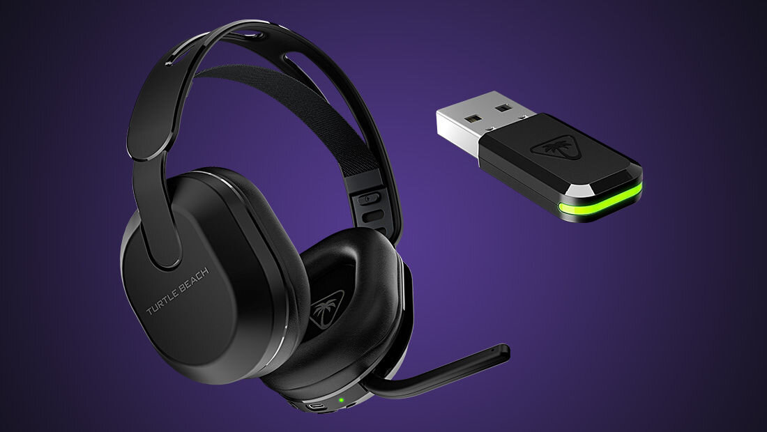 Słuchawki TURTLE BEACH Stealth 500 Czarny dwutorowy system komunikacji bezprzewodowej 2,4 GHz i Bluetooth 5.2 QuickSwitch