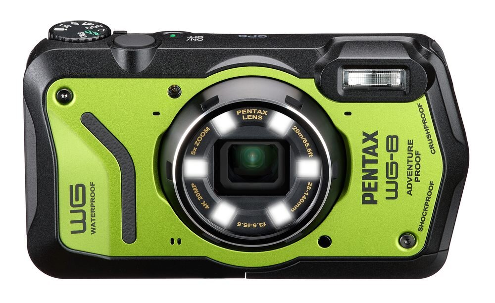 Aparat PENTAX WG-8  przód aparatu   