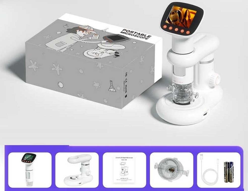 Mikroskop cyfrowy XREC CM3 zestaw 