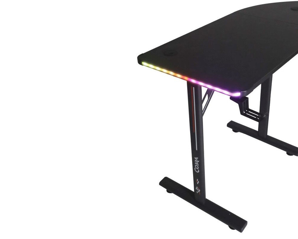 Biurko COBRA CRF4552RGB podswietlenie rgb oswietlenie
