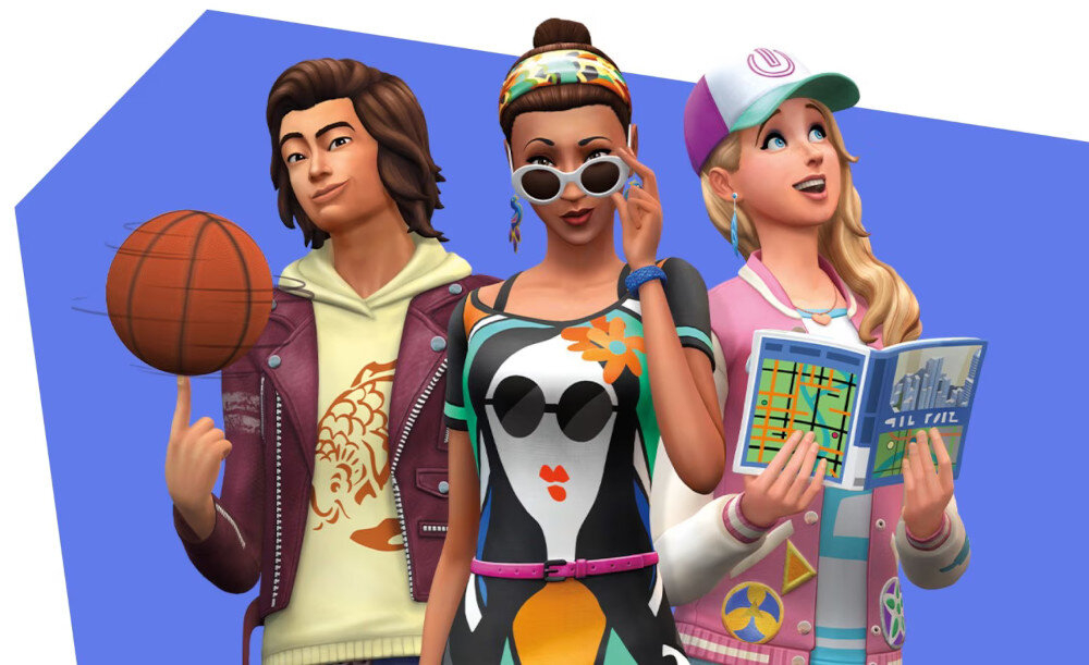 The Sims 4: Miejskie życie Gra PC trend pełnia życia nastolatkowie szkoła zajęcia nauczyciele rozmowy życie liceum wspomnienia styl