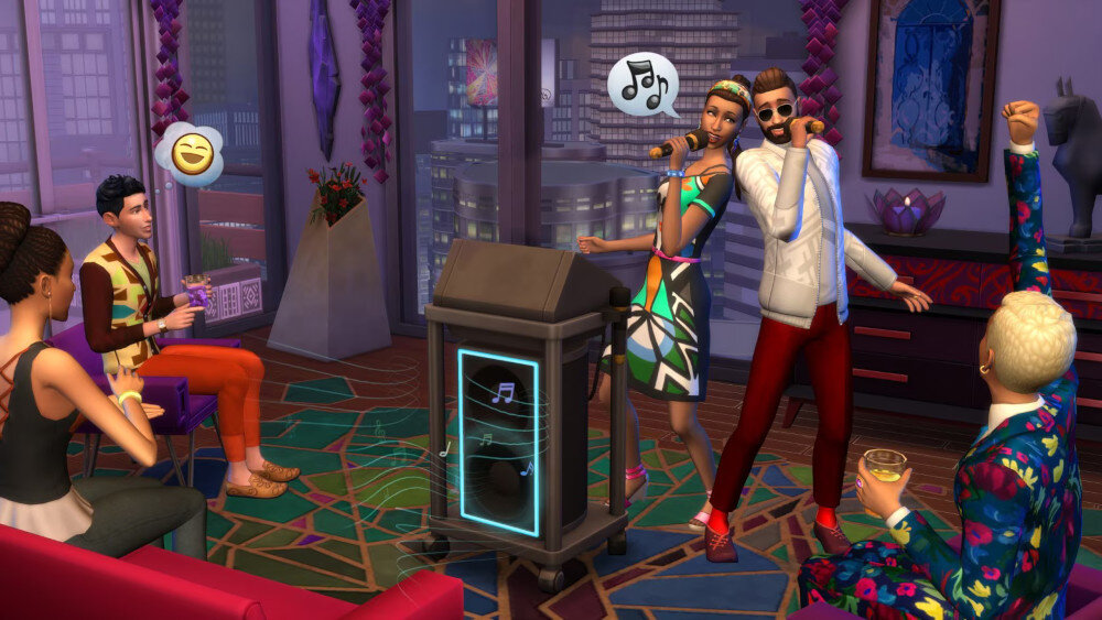 The Sims 4: Miejskie życie Gra PC trend pełnia życia nastolatkowie szkoła zajęcia nauczyciele rozmowy życie liceum wspomnienia styl